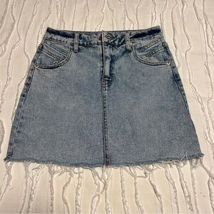 Target Blue Jean Mini Skirt